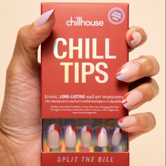 NEW CHILL TIPS OLIVE & JUNE THE INSTANT MANI Press On Nails Pack of 3 - Picture 3 of 7